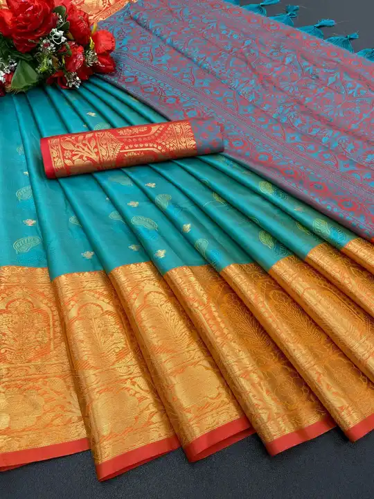 Cotton silk saree  uploaded by SAURYA LIFE STYLE on 5/7/2023