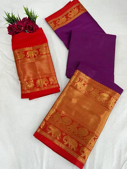 Cotton silk saree  uploaded by SAURYA LIFE STYLE on 5/7/2023