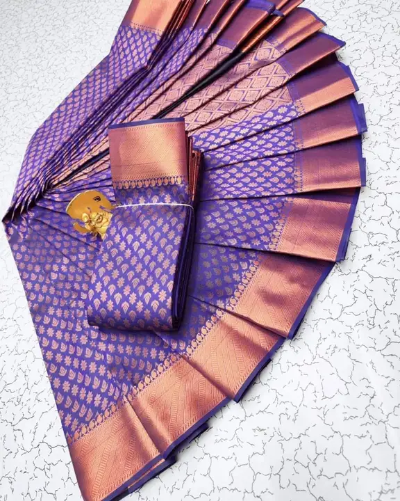 Semi silk sarees  uploaded by business on 5/7/2023