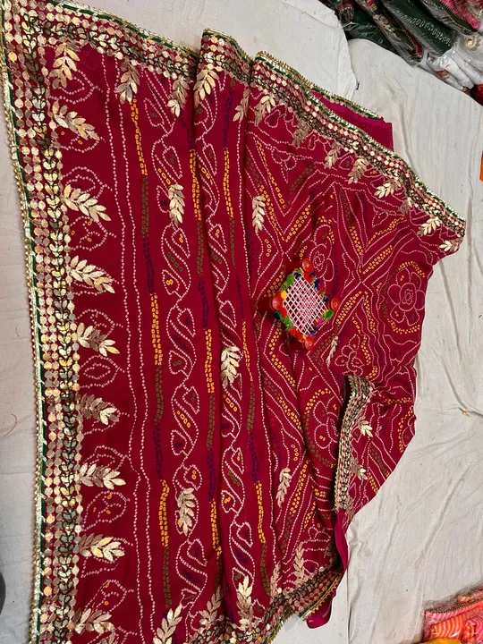 Product uploaded by Jaipuri wholesale gotta patti kurtis nd sarees on 5/7/2023