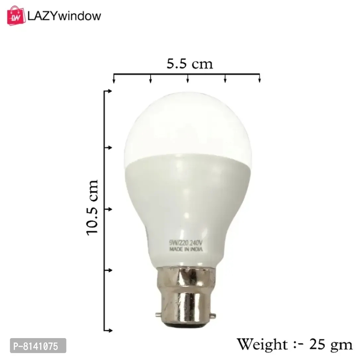 9 Watt LED Bulb (Cool Day White) - Pack of 12+Surprise Gift uploaded by XPar on 5/7/2023