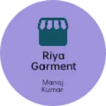 Business logo of Riya garment