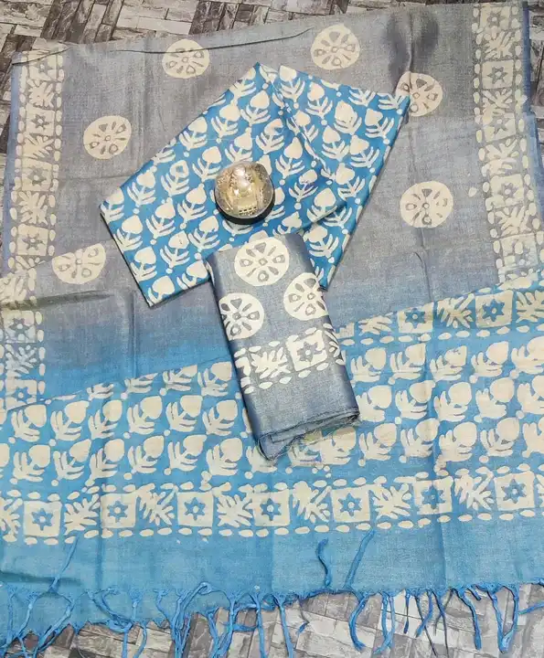 Batik cotton silk  suits  uploaded by WeaveMe India on 5/7/2023