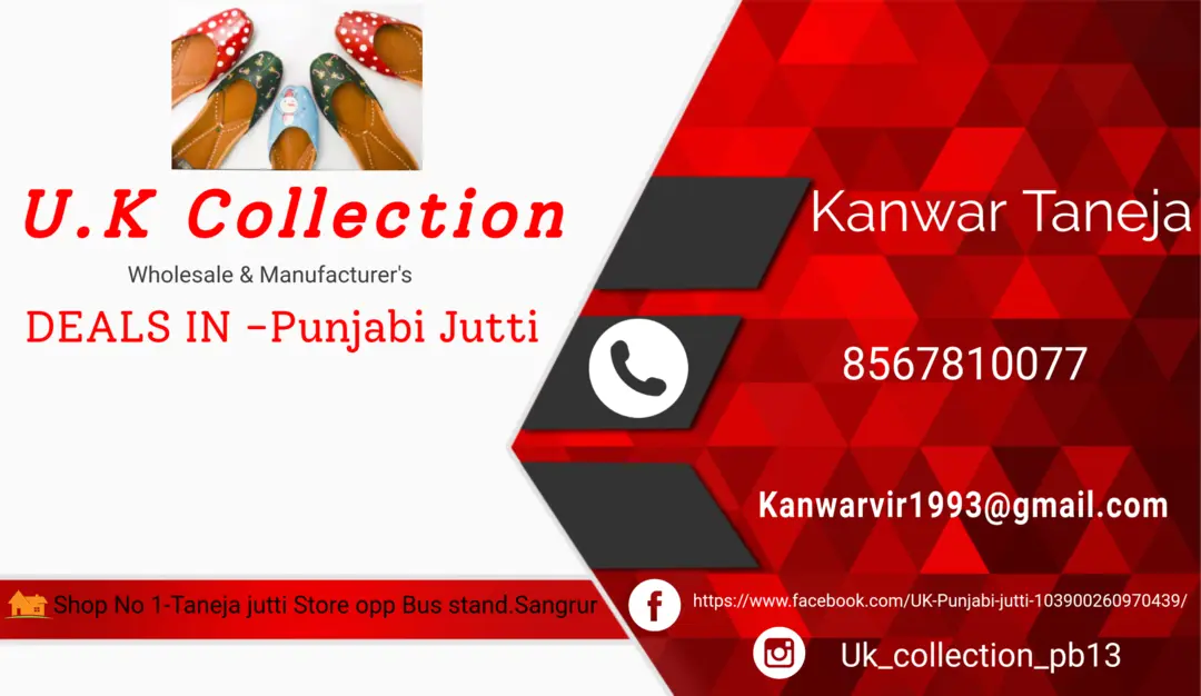 Visiting card store images of Ukcollection