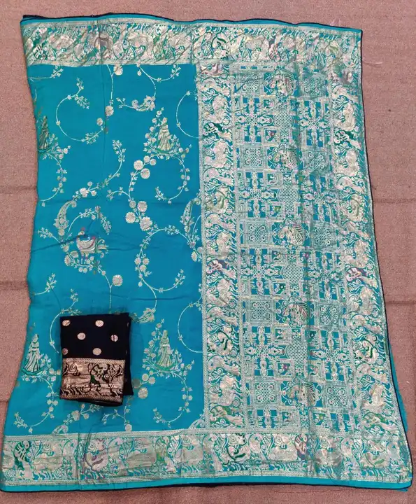 🔱🔱🔱🕉️🕉️🕉️🔱🔱🔱

        New lunching

 special lunching Super duper rich pallu saree 

 🥰🥰O uploaded by Gotapatti manufacturer on 5/7/2023