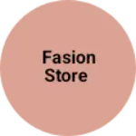 Business logo of Fasion store
