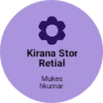 Business logo of Kirana stor retial