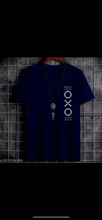 OXO trendy Navy Blue T shirt  uploaded by GGN ENTERPRIESES on 5/8/2023