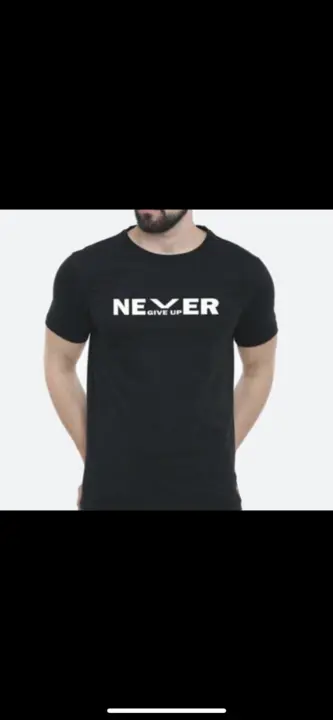 Trendy Never Give Up T shirt  uploaded by GGN ENTERPRIESES on 5/8/2023