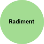 Business logo of Radiment