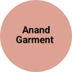 Business logo of Anand garment