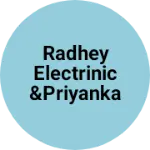 Business logo of Radhey electrinic&priyanka mobile shopee