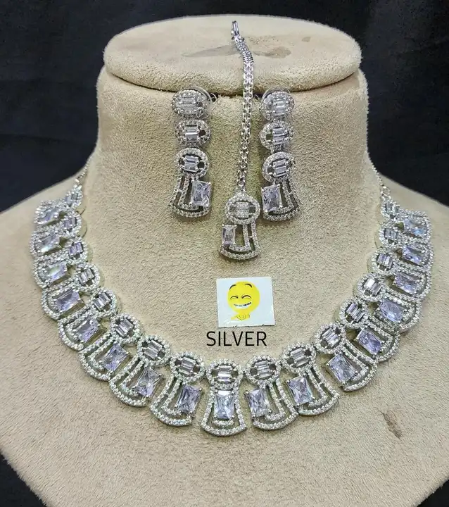 American Diamond Premium Quality Jewellery  uploaded by Fansy Jewellery  on 5/8/2023