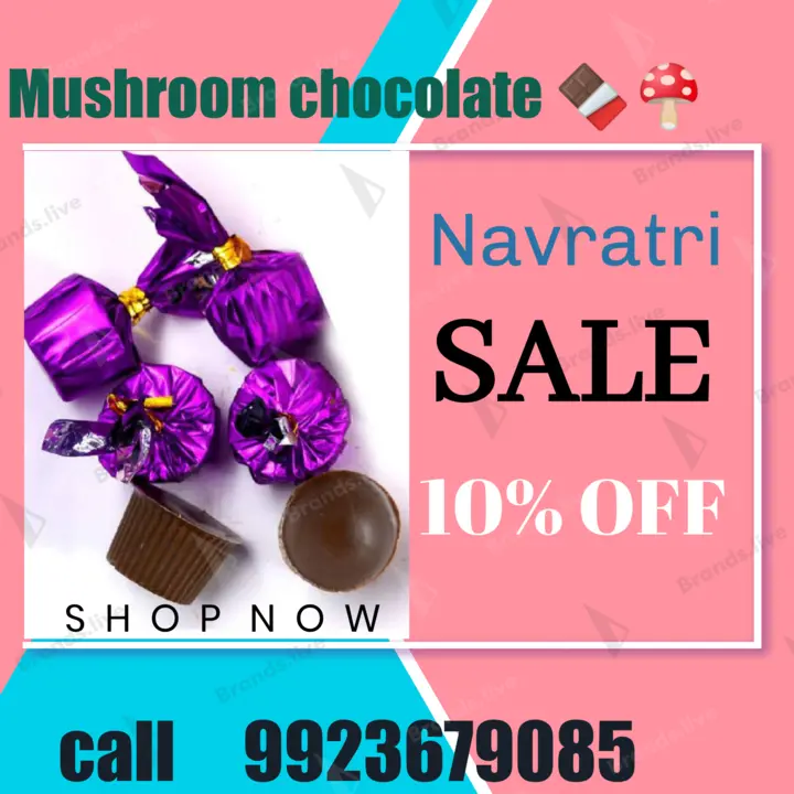 Mushroom chocolate 🍄🍄🍄 uploaded by AMOL MUSHROOM' S on 5/8/2023