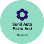 Business logo of SUNIL AUTO PARTS AND GARAG