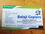Business logo of Balaji copiers