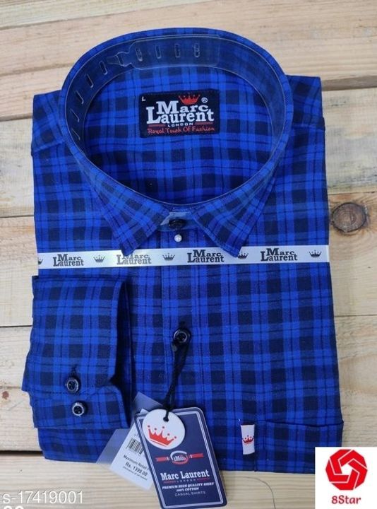 Post image Lattest cotton check shirt, Full Sleeves
Fabric: Cotton
Sleeve Length: Long Sleeves
Pattern: Checked
Multipack: 1
Sizes:
XL (Chest Size: 46 in, Length Size: 31 in) 
L (Chest Size: 44 in, Length Size: 30 in) 
M (Chest Size: 41 in, Length Size: 29 in) 
XXL (Chest Size: 49 in, Length Size: 32 in) 

Country of Origin: India
Price 420
Shipping free