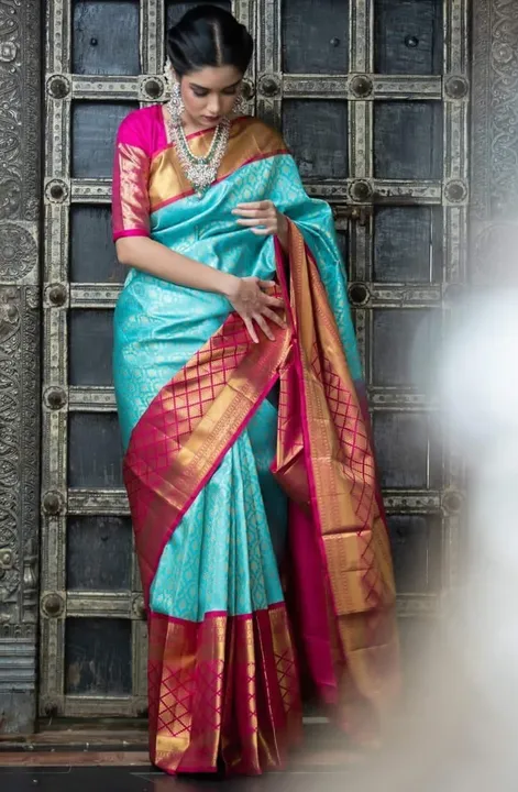 Soft lichi silk saree  uploaded by RV FASHION on 5/8/2023