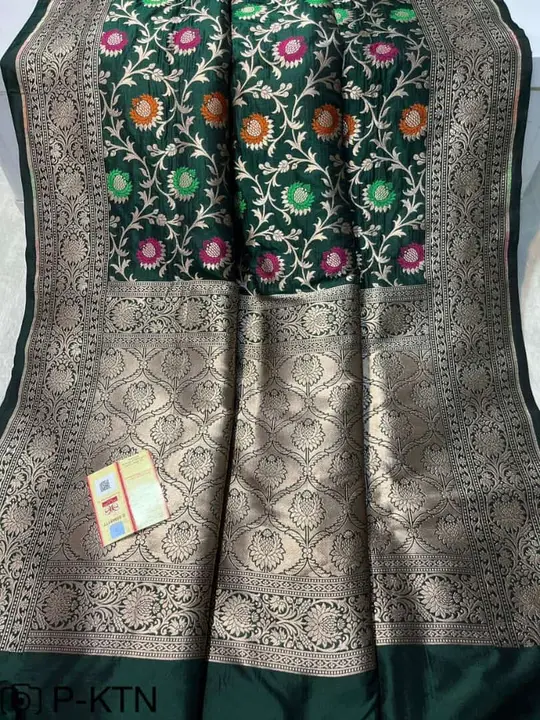 Pure Handloom Kataan Silk Minakari Silk Saree uploaded by Ayesha Fabrics on 5/8/2023