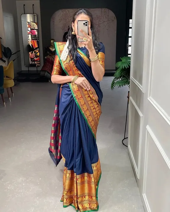 Narayanpeth saree uploaded by VARDHAK COLLECTION  on 5/8/2023