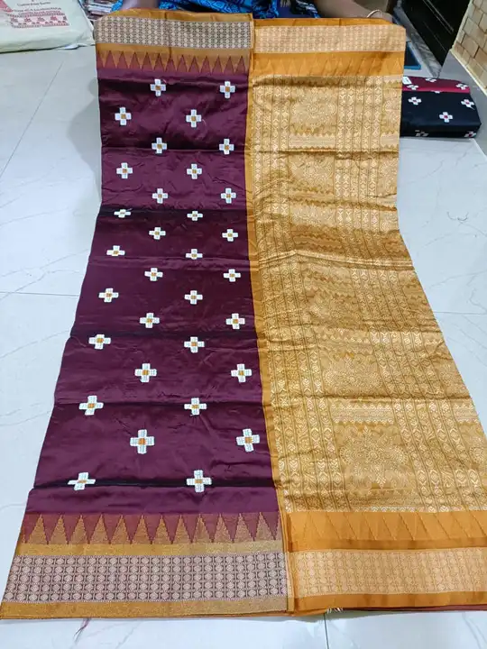 Sambulpuri pasapali digine papa silk saree  uploaded by business on 5/8/2023