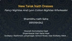 Business logo of New Tarak Nath Dresses