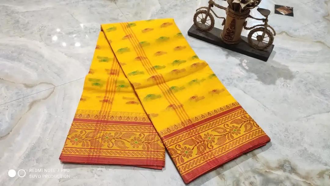 Pure Cotton Tath Saree  uploaded by business on 5/8/2023