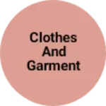 Business logo of Clothes and garment