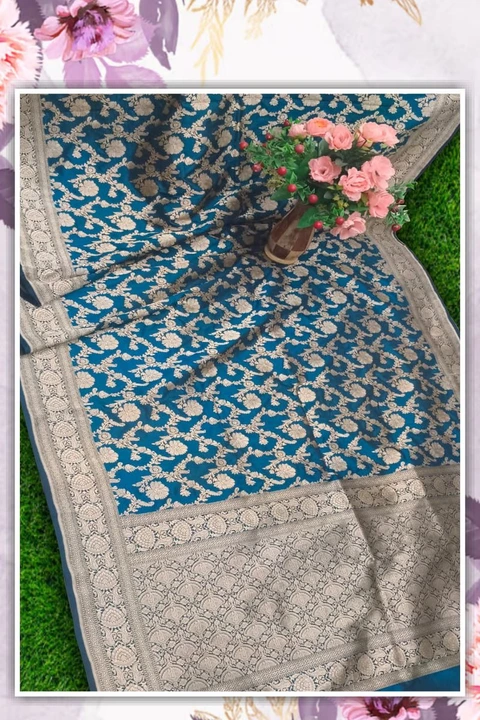 Pure Silk Handmade Saree  uploaded by Umar Silk Factory on 5/8/2023