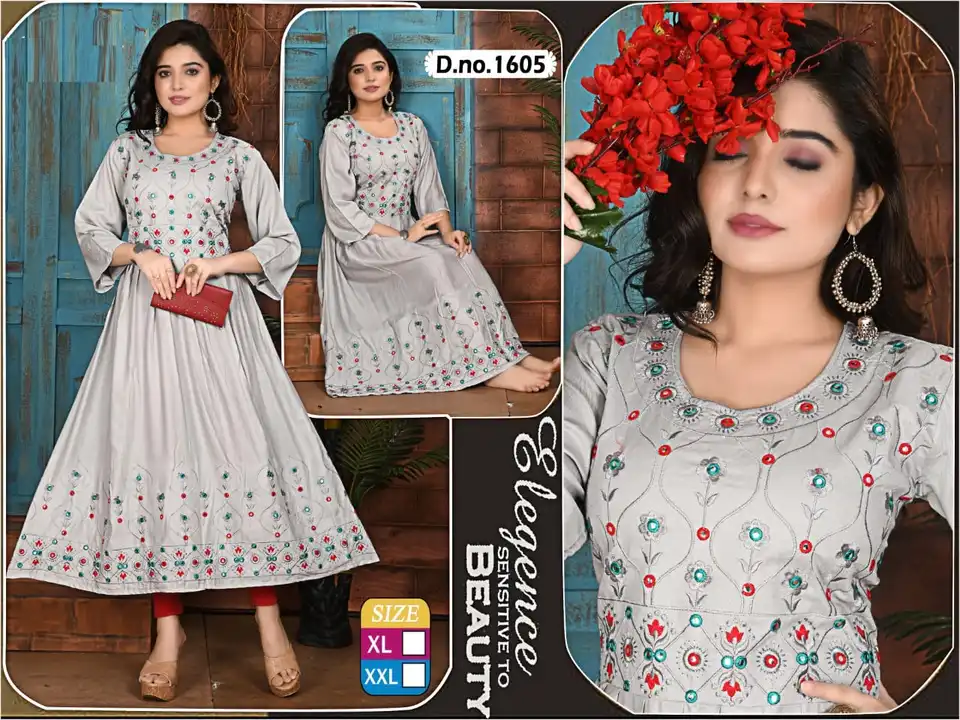 Nayra cut Gown uploaded by PRAKASH GARMENTS on 5/8/2023