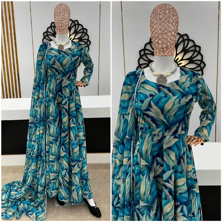 Gown uploaded by Taha fashion online store on 5/8/2023