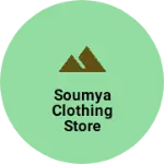 Business logo of Soumya clothing store