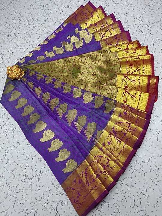Kanchipuram semi silk sarees  uploaded by business on 7/12/2020