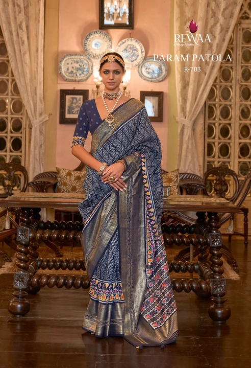 SMUTH PATOLA SILK SAREE uploaded by business on 5/8/2023