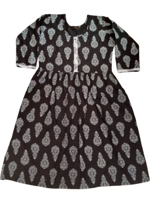 Post image Hey! Checkout my new product called
Nayra cut kurti Reyon fabric 14 kg L to XL size available.