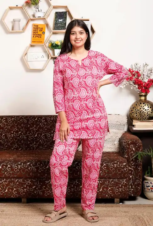 Night suits  uploaded by Bhagwati textile on 5/8/2023