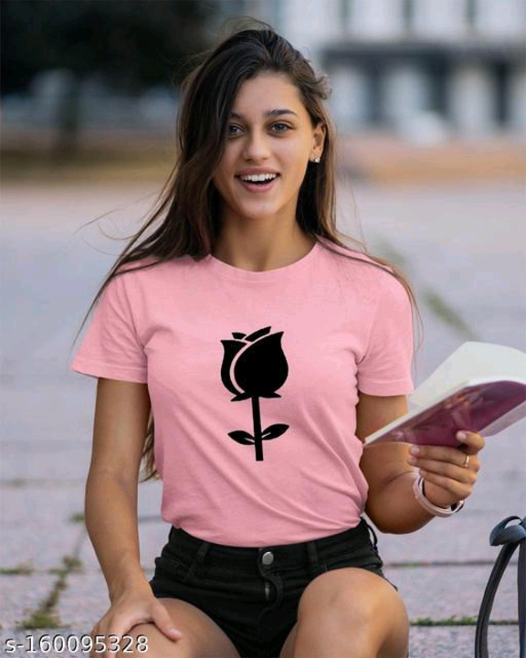 Women's premium cotton blend tshirt uploaded by business on 5/8/2023