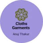Business logo of Cloths garments