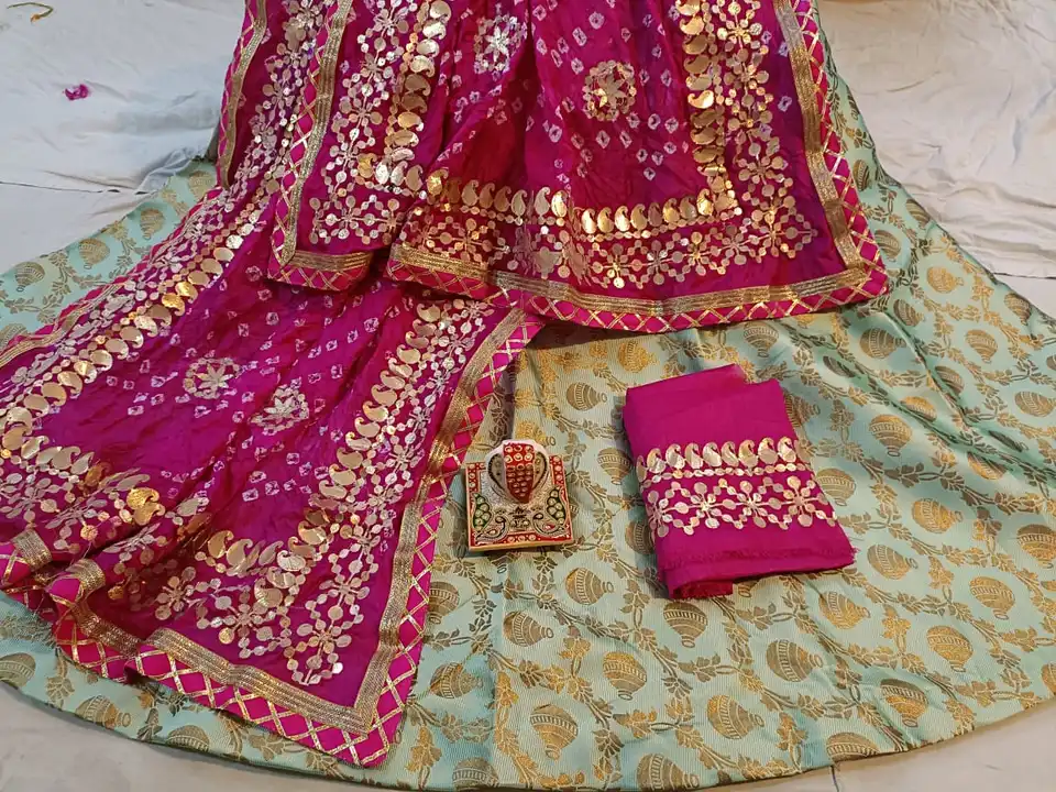 🤗🤗😍🥰 *New Launch*❤️🥰😍

💁‍♂️💁‍♂️💁‍♂️ *New Brocade Banarsi Lahenga set* 😂😂😂

😍😍😍😍 *Bes uploaded by Gotapatti manufacturer on 5/8/2023