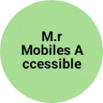 Business logo of M.R Mobiles Accessible Godhra