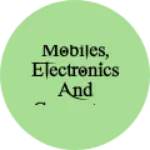 Business logo of Mobiles, Electronics and computers