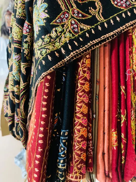 Kashmiri Sozni Embroidery Shawls  uploaded by Paradise Farm Inn on 5/9/2023