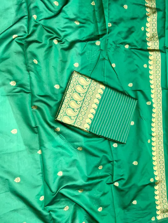 Soft lichi silk saree  uploaded by RV FASHION on 5/9/2023