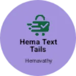 Business logo of Hema text tails