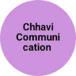 Business logo of chhavi communication