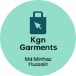 Business logo of Kgn garments