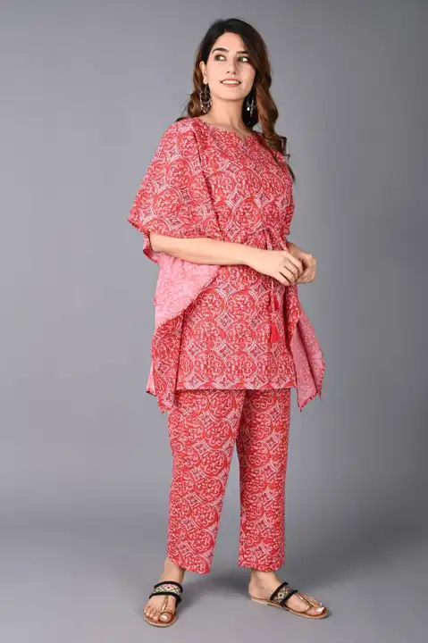  Cotton Kaftan Nigth Suit uploaded by GHABA(Shree Karni Design) on 5/9/2023