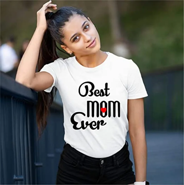 Best mom/dad Tshirt  uploaded by Antilia Fashion Collection on 5/9/2023