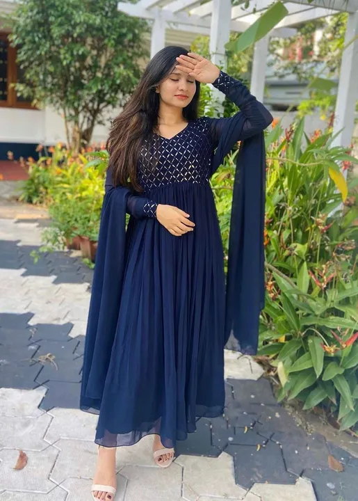 Anarkali gown  uploaded by Villa outfit on 5/9/2023