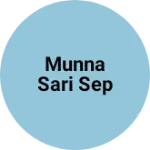 Business logo of Munna sari sep